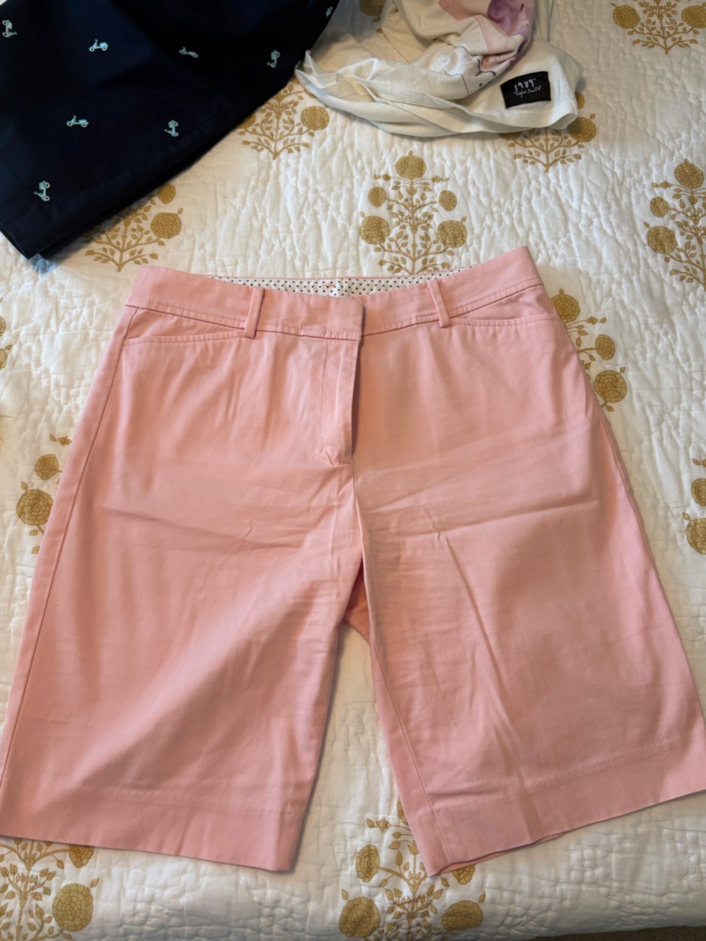 Talbots Light Pink Bermuda Shorts